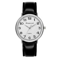 Mens Business Design Mens Watches Luminous Hand Leather Watch gumruksuz ve ucretsiz sevkiyat relogio masculino de luxo lige