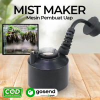 Mesin Pembuat Kabut Ultrasonic Mist Maker Pembuat Uap Nebulizer untuk Dekorasi Kolam Ikan & Aromater