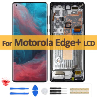 6.7" Original LCD For Motorola Edge Plus XT2061-3 LCD Display Touch Screen Digitizer For Moto Edge+ 2020 Screen Panel with Frame