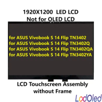 14.0'' LCD Touch Screen Digitizer Assembly for ASUS Vivobook S 14 Flip TN3402 TN3402Q TN3402QA TN3402YA 1920X1200
