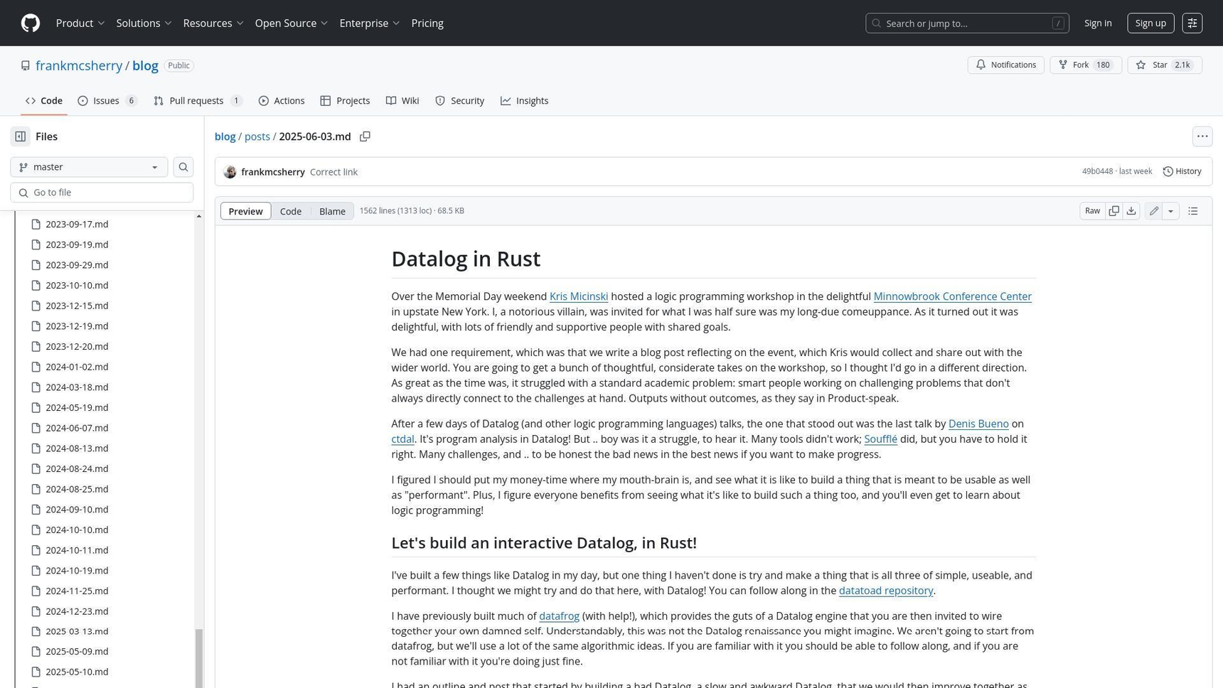 Rust 中的 Datalog 實現勢頭強勁，儘管會議出席率下降 — BigGo 財經