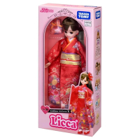 任選日本  LICCA 莉卡娃娃  LD-30 和服莉卡(紅) LA22174