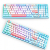 Onikuma Mechanical RGB Gaming Keyboard 電競機械遊戲鍵盤 G38 - 藍色 / 茶軸