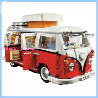 【高雄】大眾T1露營車 塊兼容樂高創意巴士10220 DIY玩具聖誕禮物