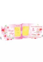 MJ Jewellery 5G Gold Collection 999.9/24K Hibiscus/ Bunga Raya Gold Bar (10g)