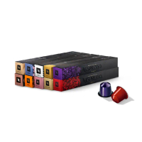 【Nespresso】Original系列-獨家全系列暢銷膠囊咖啡100顆組合(10條/盒;僅適用於Nespresso膠囊咖啡機)