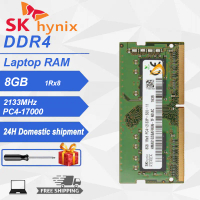 Modul Memori Komputer Riba, SK Hynix, 8GB DDR4 2133Mhz SODIMM 1.2V RAM, PC4-17000, 1Rx8