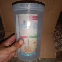 PLASTIK TOPLES CLIO MIYAGI 1.3 KG | TUTUP PAKE DRAG PUTAR - BK