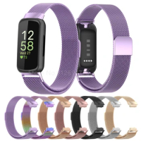 Metal Magnetic Band For Fitbit inspire 3 Replacement Watch Strap Bracelet For Fitbit inspire3 Milane