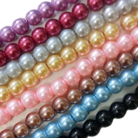 mutiara manik manik accessories sintetis berat, diameter 5mm COD