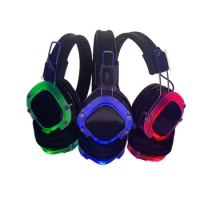 The black And White Logo Customized RF Silent Disco Wireless 100Pcs Headphones With 3Pcs Transmitter 6 Pcs Chargers