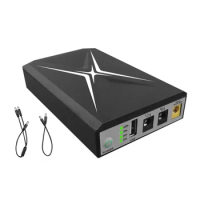 10400MAh DC UPS Uninterrupted Supply Router 9V 12V 18W Battery Backup Mini UPS USB Wifi Router for CCTV Power Supply