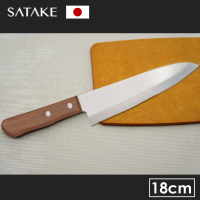 【佐竹產業】日本製不鏽鋼牛刀 18cm(切肉刀/菜刀/主廚刀)