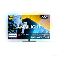 贈基本安裝【Philips飛利浦】65型4K OLED 智慧聯網顯示器 65OLED809