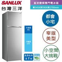 SANLUX台灣三洋 250L 1級變頻雙門電冰箱SR-C250BV1A