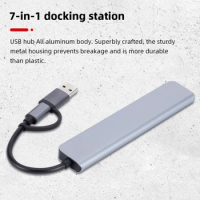 USB C HUB Type C Splitter To HD 4K Thunderbolt 3 Docking Station Laptop Adapter With PD SD TF For Macbook Air M1 iPad Pro
