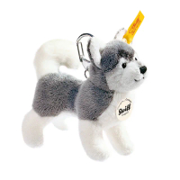 【STEIFF】Keyring Husky 哈士奇(經典吊飾_黃標)