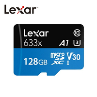 Lexar® 128GB High-Performance 633x microSDXC™ UHS-I (A1)(V30)記憶卡 【APP下單點數 加倍】