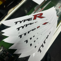 Stiker Type R 1:1 FD FK7 FK8
