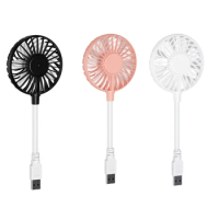 Small Usb Fan USB In-line Silent Office Table Cooling Fans Usb Fan Adjustable Dropshipping