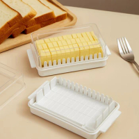 Japanese Butter Cutting Storage Box Refrigerator With Lid Cheese Fresh Baking Knife Cutter