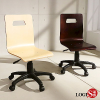 LOGIS-般若禪風曲木事務椅/電腦椅/辦公椅(兩色)