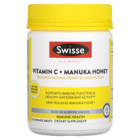 【澳洲Swisse】Ultiboost 維生素C+麥盧卡蜂蜜咀嚼錠 Vitamin C + Manuka Honey 120錠