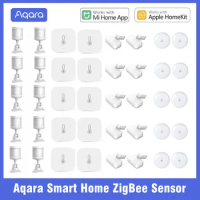Aqara Window Door Temperature Humidity Human Body Motion Water Immersing ZigBee Sensor Swich Smart Home For Mi home HomeKit APP