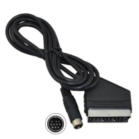 1.8m RGB AV Scart Cable Cord for sega for saturn PAL, NTSC Game Console Version