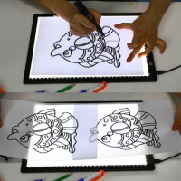 A4/A3 New LED Drawing Tablet Digital Graphics Pad USB LED Light Box Copy Board Electronic Art Graphic Painting pad