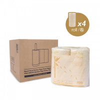 OTHER Dr.Dirt 竹漿厨房廚卷紙 膠袋包裝 4卷裝 pc