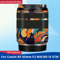 For Canon RF 85mm F2 MACRO IS STM Camera Lens Skin Anti-Scratch Protective Film Body Protector Sticker 85/2 F/2 MACRO