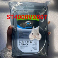 New Original HDD For Seagate Skyhawk 4TB 3.5" SATA 64MB 5900RPM For Internal Hard Disk For Surveillance HDD For ST4000VX007