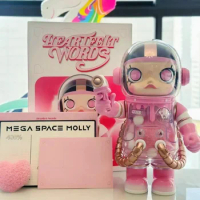 Mega Space MOLLY 400% Heartfelt Words Series Crush Figure Pink Color Heart in Body Doll Alentine's Day Exclusive Collection Toy