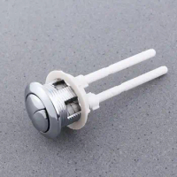mm Water Tank Parts Flusher Parts with Thread Fittings Dual Flush Valev Buttons Bathroom Fixture Tank Button Toilet Button