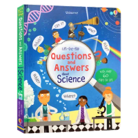Usborne Questions And Answers About Science, Children's books aged 3 4 5 6, English Popular science picture books, 9781409598985