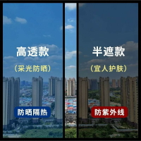 夏季隔熱膜  陽臺玻璃 防曬 遮光不透光 隔熱貼 隔熱紙 單向透視隔熱膜 玻璃貼 黑不透光 鏡面膜窗戶遮陽防曬膜