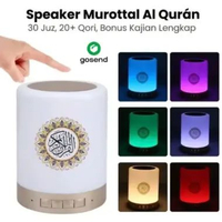 Speaker Murottal Al Quran 30 Juz - Speaker Hafalan Quran - Audio Quran - Speaker Quran LED Portable