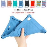 Soft Tablet Case For Lenovo Tab P11 TB-J606F 11" Cover Silicon Anti-fall Protective Case For Lenovo Tab P11 Pro TB-J706F Cover