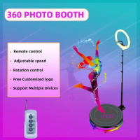 Hot sale video spinner 360 platform 360 photobooth camera vending machine video booth