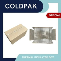 Coldpak Thermal Insulated Box Tahan Dingin Packaging Frozen Food Hampers 32x22x11,5 cm
