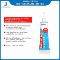 JCID AIXUN-UP 100 Zero Halogen Lead-Free Environmental Protection Solder Paste For BGA Chip No-Clean Welding Repair Rework Flux