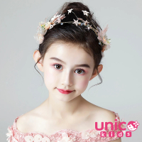 【UNICO】兒童 韓系唯美風表演花童花環/髮飾(髮飾/配件/聖誕)