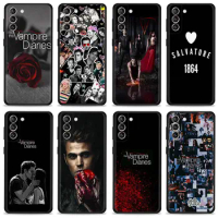 Matte Fundas The Vampire Diaries 1864 For Samsung Galaxy S10 S9 S22 Ultra 5G S21 Plus S8 S7 S20 FE 2022 S10e Phone Cover
