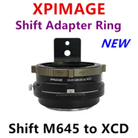 XPimage Shift adapter ring for Hasselblad XCD Camera to Mamiya645 lens to Shift M645-XCD X1D 50C X2D 100C 907X 100C Camera