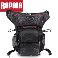 Rapala 9L Tackle With Fish Pack Waist Package Lures Gear Utility Storage Fishing Bag