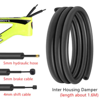 1.6 Meter/Bag Bike Frame Internal Housing Damper 6mm Foam Sleeve Bicycle Cable Dampener MTB Road Bike Shift/Brake/Hydraulic Tub