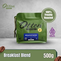 Kopi Breakfast Blend - 500gr - Commercial Blend - Bubuk Kopi Otten Coffee Fine