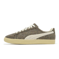Puma 休閒鞋 Clyde Harris Tweed 男鞋 棕 米白 羊毛 復古 哈里斯花毛尼 板鞋 39851201
