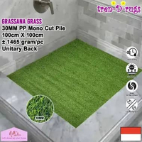 Tren-D-rugs Karpet rumput sintetis synthetic artificial grass tinggi 30 mm dekorasi taman halaman ru